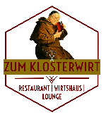 Ein Mönch trinkt Bier - Zum Klosterwirt - Restaurant - Wirtshaus - Lounge